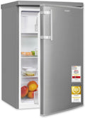Exquisit KS516-4-HE-040E Réfrigérateur, 109 l, éclairage LED, KS516-4-HE-040E inox, 40 dB, 14 l, 95 l, 109 l de capacité nette
