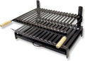 Grille de cuisson IMEX EL ZORRO, 71406 Barbecue avec Grille de Fer INOX 5000.0000, 60 × 43 × 33 cm, acier inoxydable