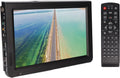 Téléviseur Annadue 1080p, Télévision Numérique à Batterie Rechargeable 1080p avec 2 Haut-parleurs, Cuisine, 10 Pouces, 32 mm, 12V, 24V