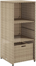 Coffre de rangement, 50 × 55 × 115cm, vidaXL, 2 étagères