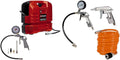Einhell Accessoire de compresseur pneumatique, Compresseur à air portatif TC-AC 190 OF Set & Kit d'accessoires pour compresseur