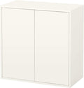 Armoire, réglable, 70 × 35 × 70 cm, Ikea, 2 portes, 1 étagère, blanc, portable