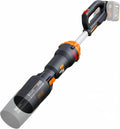WORX Souffleur de feuilles, 3 vitesses, Souffleur Brushless sans Fil 40V WG585E.9, 20v, 80v, 4Ah, réglable