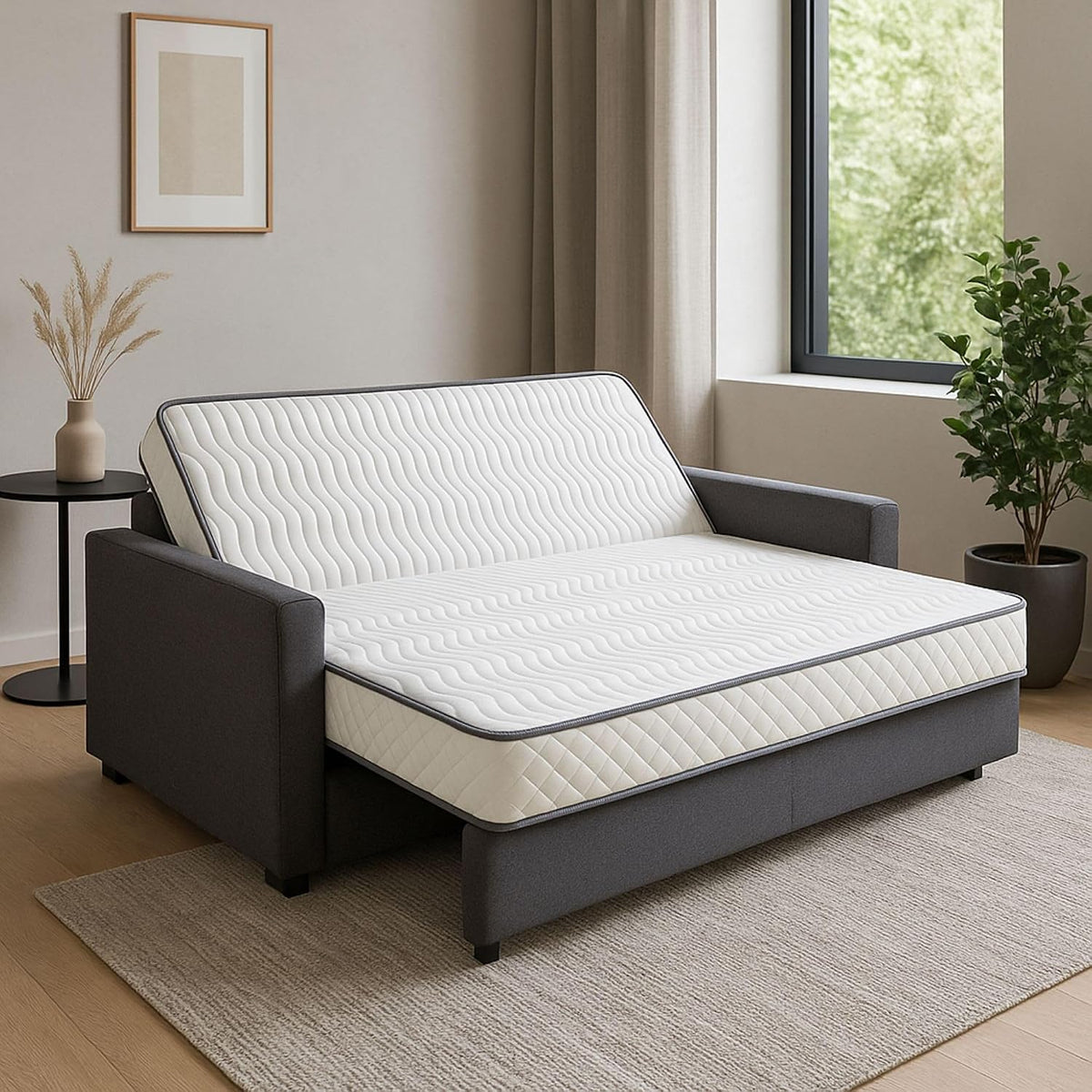 Matelas King of Dreams 120x190 GOLD10, 10 cm, 80 Kg, 5 cm, Hauteur 10 cm, 7 zones, Soutien Ferme GOLD10