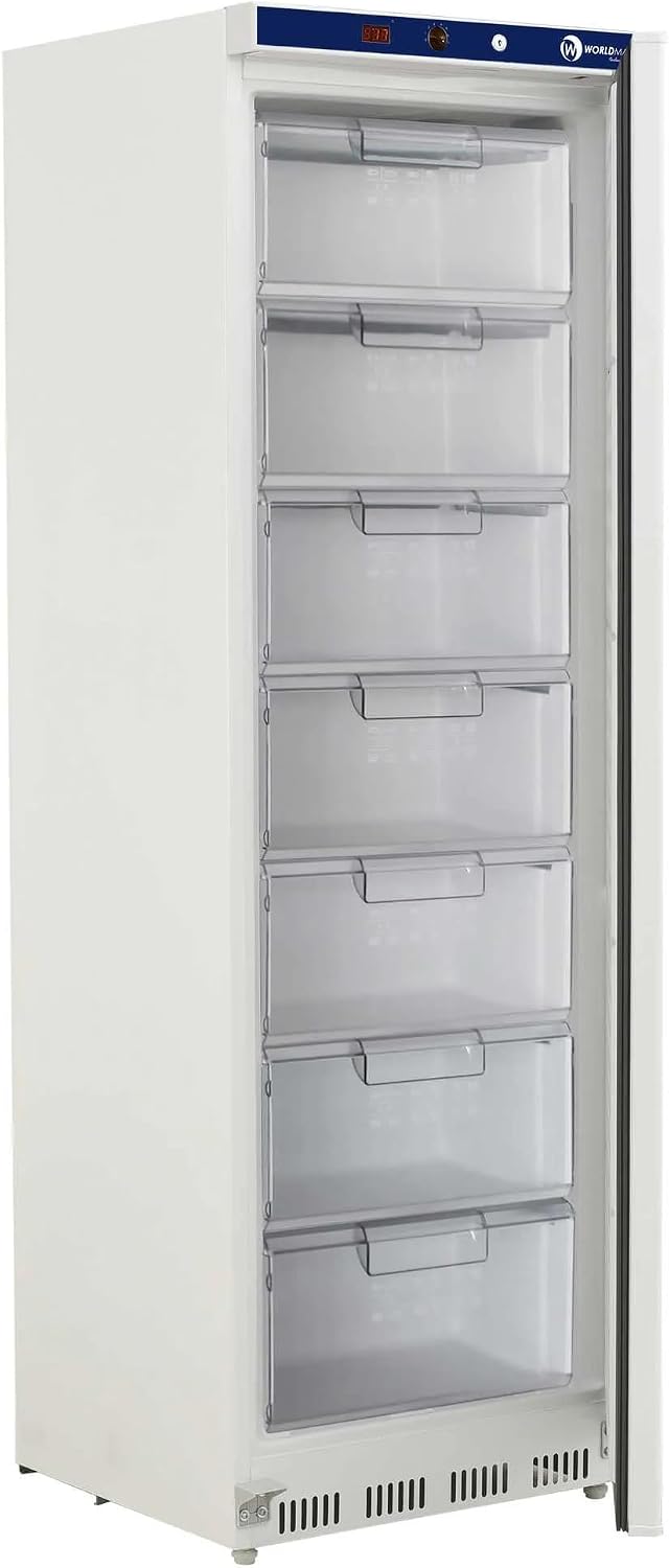 Congélateur MBH - MAQUINARIA BAR HOSTELERÍA, réglable, 400 L, Armoire réfrigérée négative à porte pleine pour CHR, 431 × 415 mm, 361 L