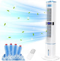 Climatiseur Ariahir, 4 Modes et 3 Vitesses avec Télécommande pour Chambre, 110 cm, 65W, 24H Minuteries, portable, commande tactile, réservoir d'eau