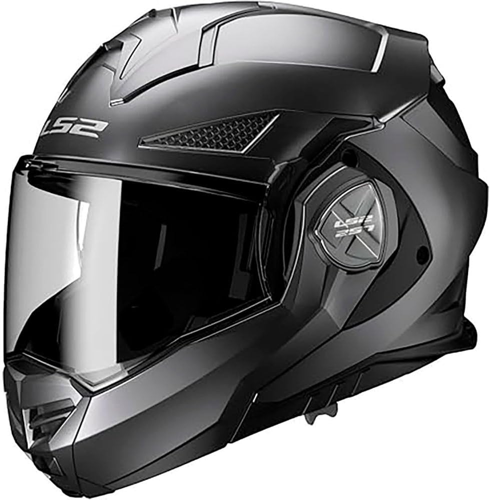 LS2 Casque intégraux, Casque Moto Modulable ADVANT X Solid Matt Titanium