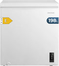 Congélateur Cecotec 198P 80o-30o, éclairage LED, 198L, Contrôle Électronique LED, UltraContact D-refroidissement, Double Fonction, Porte ZeroG