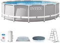 Piscine gonflable, kit Piscine Prism Frame Ronde Tubulaire (ø) 4, 27 x (l) 1, 07m, Intex, 3.8 m3/h, 5.7 m3/h